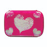 Tinc Hearts Reversible Sequin Pencil Case (Pink)