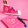 Tinc Mallo Sneaker Pencil Case (Pink)