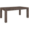 Catmint Dining Table 210cm 8 Seater Solid Acacia Timber Wood - Stone Grey