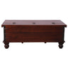 Konark Coffee Table Antique Handcrafted Solid Mango Wood Storage Trunk Chest Box