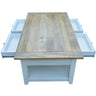 Lavasa Coffee Table 130cm 4 Drawers Solid Mango Wood Modern Farmhouse Furniture