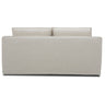 Plushy 2 Seater Sofa Fabric Uplholstered Lounge Couch - Stone