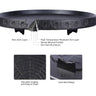 Korean BBQ Grill Pan Non-Stick Smokeless Stovetop BBQ Grill Plate Indoor Outdoor