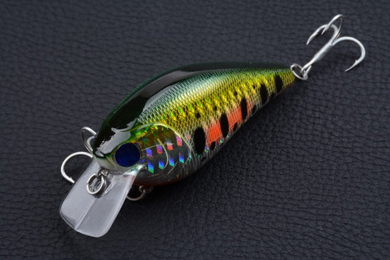 6x 8cm Popper Crank Bait Fishing Lure Lures Surface Tackle Saltwater