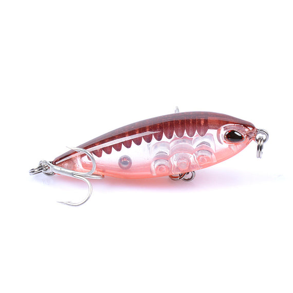 8x Pencil minnow 4.8cm Fishing Lure Lures Surface Tackle Fresh Saltwater