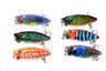 6X 3.5cm Popper Poppers Fishing Lure Lures Surface Tackle Fresh Saltwater