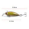 7x Popper Poppers 4.1cmFishing Lure Lures Surface Tackle Fresh Saltwater