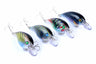 4x 7.5cm Popper Crank Bait Fishing Lure Lures Surface Tackle Saltwater