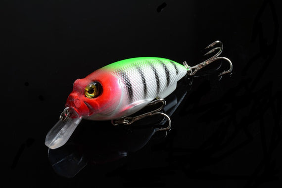 8x 7cm Popper Crank Bait Fishing Lure Lures Surface Tackle Saltwater