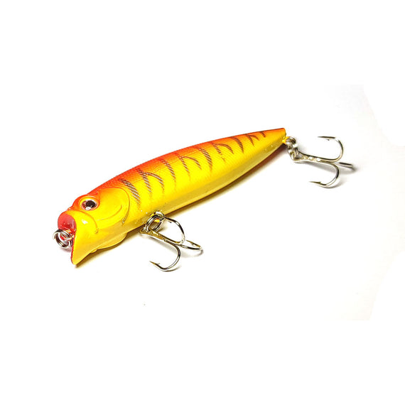 2X 9.5cm Popper Poppers Fishing Lure Lures Surface Tackle Saltwater