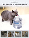 Cat Dog Water Fountain With Sensor Pet Water Dispenser 1.8L Automatic Drinking Fountain for Cats Kitty Indoor