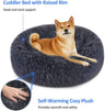 Soft Dog Bed Round Washable Plush Pet Kennel Cat Bed Mat Sofa Medium 60cm