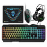 Gaming Mouse Keyboard Combo 4 In 1 Backlight Combination Breathing Rainbow LED