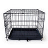 36" Pet Dog Cage Kennel Metal Crate Enlarged Thickened Reinforced Pet Dog House