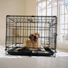 42" Pet Dog Cage Kennel Metal Crate Enlarged Thickened Reinforced Pet Dog House