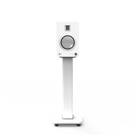 Kanto SX22W 22" Tall Fillable Speaker Stands with Isolation Feet - Pair, White