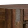 Coffee Table Solid Acacia Wood & Veneer 1 Drawers Storage Chocolate Colour