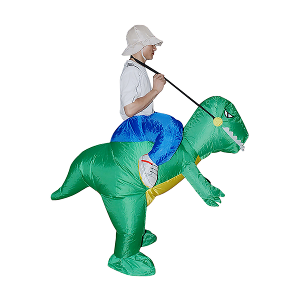 DINO Fancy Dress Inflatable Suit -Fan Operated Costume