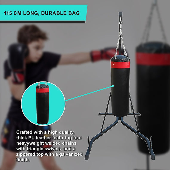 Freestanding 37kg Punching Bag Filled Heavy Duty