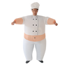 CHEF Fancy Dress Inflatable Suit -Fan Operated Costume