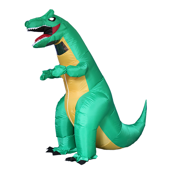 Dinosaur T-Rex Fancy Dress Fan Inflatable Costume Tyrannosaurus Suit