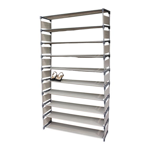 50 Pairs 10 Tiers Shoe Rack