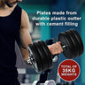 35KG Dumbbell Adjustable Weight Set