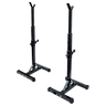 Pair of Adjustable Squat Rack Sturdy Steel Barbell Bench Press Stands GYM/HOME