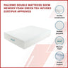 Palermo Double Mattress 30cm Memory Foam Green Tea Infused CertiPUR Approved