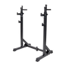 Commercial Squat Rack Adjustable Pair Fitness Exercise Weight Lifting Gym Barbell Stand