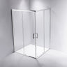 1200 x 900mm Sliding Door Nano Safety Glass Shower Screen By Della Francesca