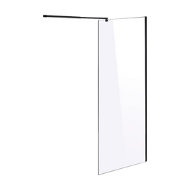 1000 x 2100mm Frameless 10mm Safety Glass Shower Screen