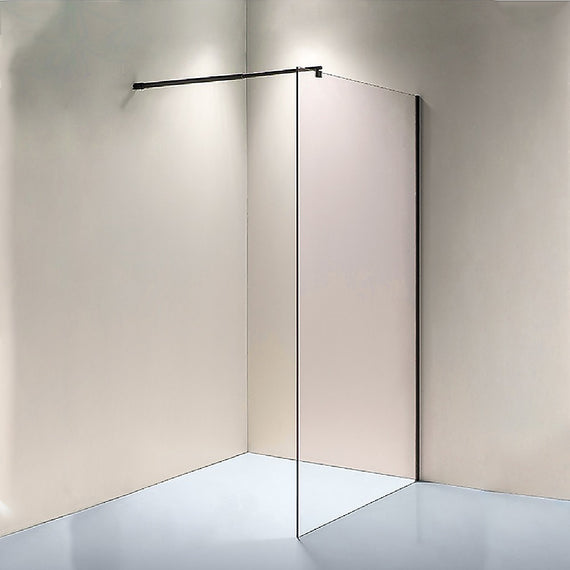 1000 x 2100mm Frameless 10mm Safety Glass Shower Screen