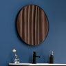 90cm Round Wall Mirror Bathroom Makeup Mirror by Della Francesca