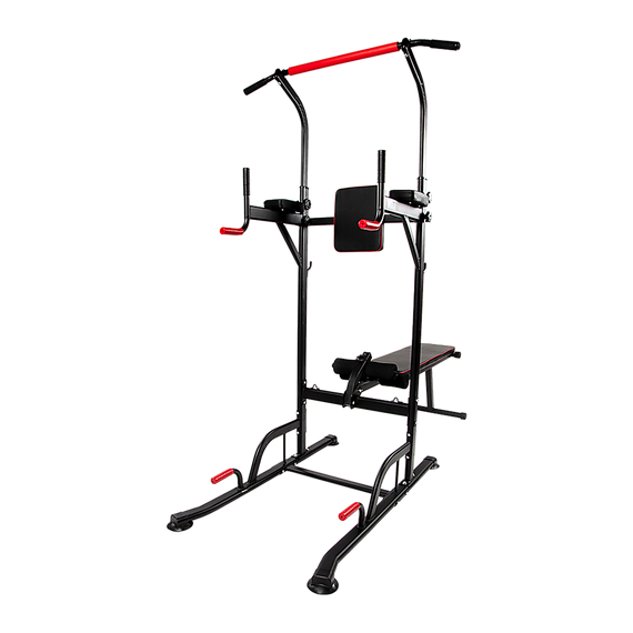 Power Tower Pull Up Weight Bench Dip Multi Station Chin Up Home Gym Equipment