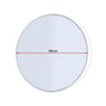 60cm Round Wall Mirror Bathroom Makeup Mirror by Della Francesca