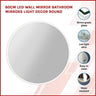 60cm LED Wall Mirror Bathroom Mirrors Light Decor Round