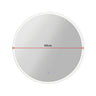 60cm LED Wall Mirror Bathroom Mirrors Light Decor Round