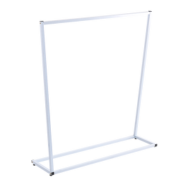 Commercial Clothing Garment Rack Retail Shop White