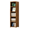 Bamboo Shelf Bookcase Display Storage Rack Stand Livingroom Bedroom