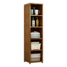 Bamboo Shelf Bookcase Display Storage Rack Stand Livingroom Bedroom