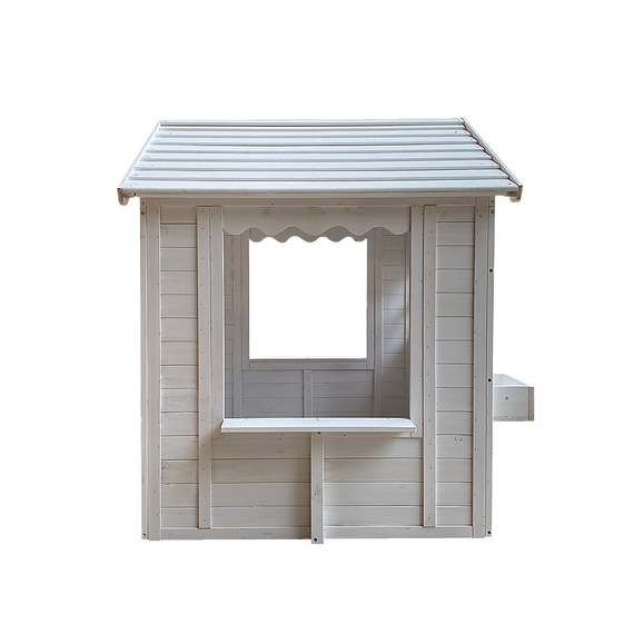 Cubby House Kids Wooden Outdoor Playhouse Cottage Play Children Timber