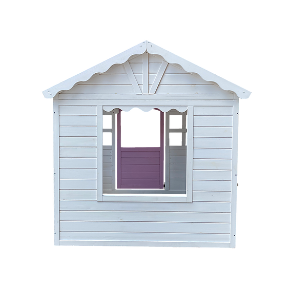 Cubby House Kids Wooden Outdoor Playhouse Cottage Play Children Timber