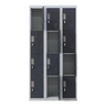 12-Door Locker for Office Gym Shed School Home Storage - Padlock-operated