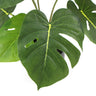 Potted Artificial Split Philodendron Plant With Real Touch Leaves 35cm