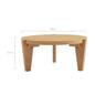 Bruno Rustic Farmhouse Coffee Table