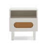 Kailua Rattan Bedside Table in White