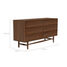 Pierre Walnut Chest of Drawers