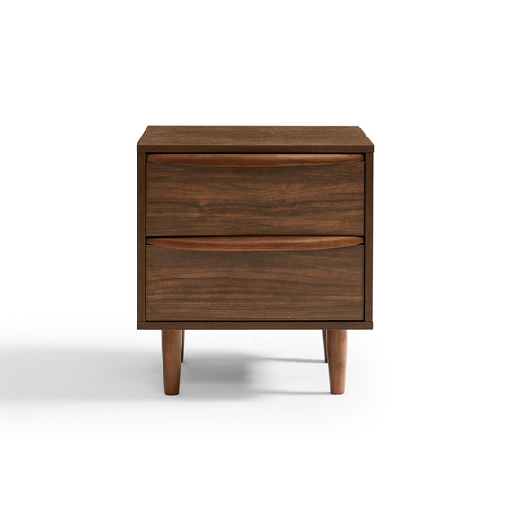 Pierre Walnut Bedside Table