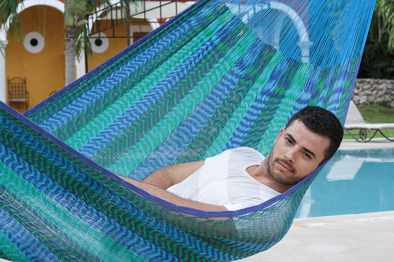 The out and about Mayan Legacy hammock Single Size in Caribe colour